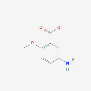 Methyl 5-amino-2-methoxy-4-methylbenzoate