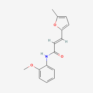 (E)-N-(2-methoxyphenyl)-3-(5-methylfuran-2-yl)acrylamide