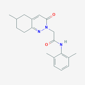 N-(2,6-dimethylphenyl)-2-(6-methyl-3-oxo-5,6,7,8-tetrahydrocinnolin-2(3H)-yl)acetamide