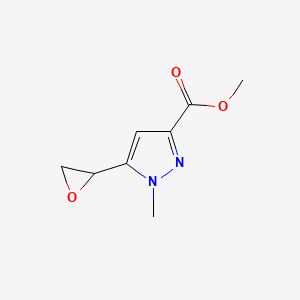 Methyl 1-methyl-5-(oxiran-2-yl)pyrazole-3-carboxylate