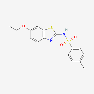 N-(6-ethoxy-1,3-benzothiazol-2-yl)-4-methylbenzenesulfonamide