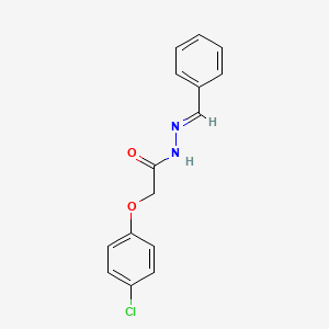 N'-benzylidene-2-(4-chlorophenoxy)acetohydrazide