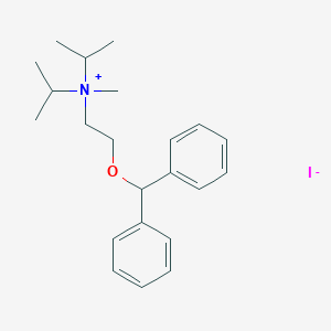 B024804 Ammonium, diisopropyl(2-diphenylmethoxyethyl)methyl-, iodide CAS No. 102571-23-3