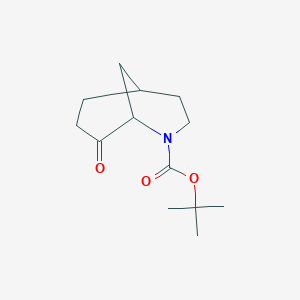 2-(tert-Butoxycarbonyl)-2-azabicyclo[3.3.1]nonane-8-one