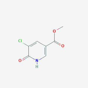 molecular formula C7H6ClNO3 B2480479 甲基-5-氯-6-羟基烟酸酯 CAS No. 316166-47-9