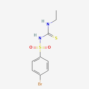 4-bromo-N-(ethylcarbamothioyl)benzenesulfonamide