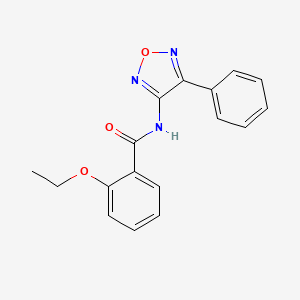 2-ethoxy-N-(4-phenyl-1,2,5-oxadiazol-3-yl)benzamide