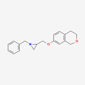 1-Benzyl-2-(3,4-dihydro-1H-isochromen-7-yloxymethyl)aziridine