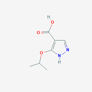 3-Isopropoxy-1H-pyrazole-4-carboxylic acid