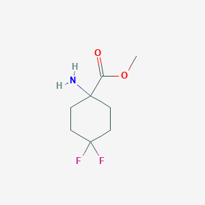 Methyl 1-amino-4,4-difluorocyclohexane-1-carboxylate