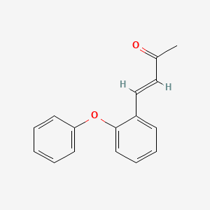 molecular formula C16H14O2 B2480620 (3E)-4-(2-Phenoxyphenyl)but-3-en-2-on CAS No. 652994-30-4