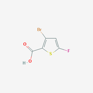 3-Bromo-5-fluorothiophene-2-carboxylic acid