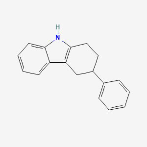 molecular formula C18H17N B2480675 3-phenyl-2,3,4,9-tetrahydro-1H-carbazole CAS No. 890131-57-4