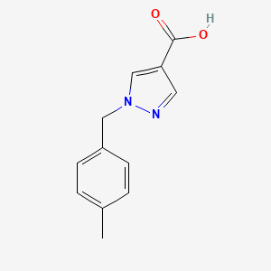 1-(4-methylbenzyl)-1H-pyrazole-4-carboxylic acid