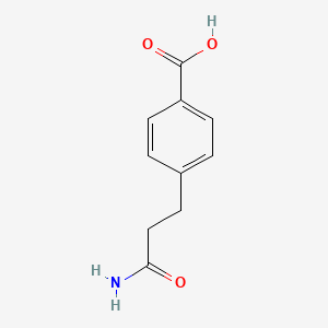 4-(2-Carbamoylethyl)benzoic acid