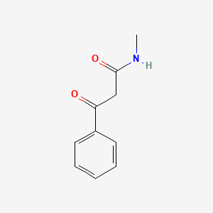 molecular formula C10H11NO2 B2480870 N-Methyl-3-oxo-3-phenylpropanamide CAS No. 197852-01-0
