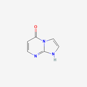 molecular formula C6H5N3O B2480876 Imidazo[1,2-A]pyrimidin-5-OL CAS No. 58539-63-2