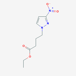 Ethyl 4-(3-nitro-1H-pyrazol-1-yl)butanoate