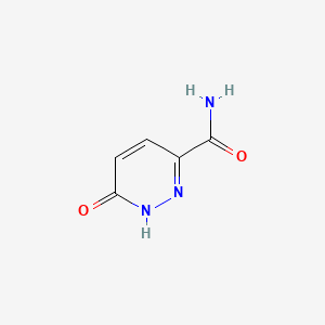 molecular formula C5H5N3O2 B2480945 6-Hydroxypyridazine-3-carboxamide CAS No. 60184-73-8