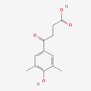 molecular formula C12H14O4 B2480958 4-(4-Hydroxy-3,5-dimethyl-phenyl)-4-oxo-butyric acid CAS No. 52245-99-5