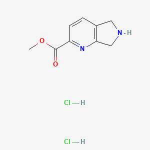 methyl 5H,6H,7H-pyrrolo[3,4-b]pyridine-2-carboxylate dihydrochloride