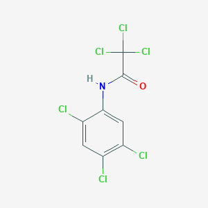 2,2,2-trichloro-N-(2,4,5-trichlorophenyl)acetamide