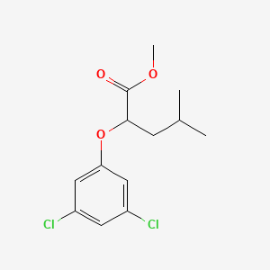Methyl 2-(3,5-dichlorophenoxy)-4-methylpentanoate