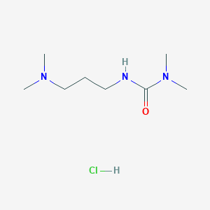 3-[3-(Dimethylamino)propyl]-1,1-dimethylurea;hydrochloride