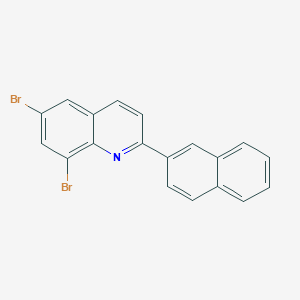 6,8-Dibromo-2-(2-naphthyl)quinoline