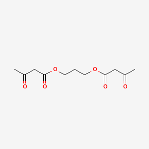 molecular formula C11H16O6 B2481436 Propane-1,3-diyl bis(3-oxobutanoate) CAS No. 174498-06-7