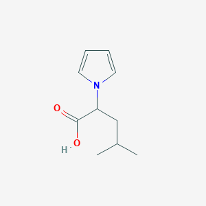 4-methyl-2-(1H-pyrrol-1-yl)pentanoic acid