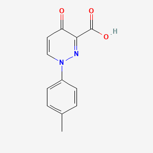 1-(4-Methylphenyl)-4-oxo-1,4-dihydropyridazine-3-carboxylic acid