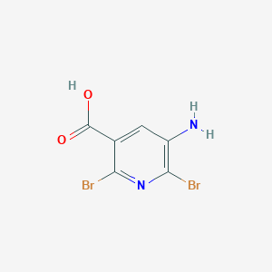 5-Amino-2,6-dibromopyridine-3-carboxylic acid