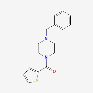 molecular formula C16H18N2OS B2481669 4-Benzylpiperazinyl 2-thienyl ketone 