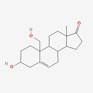 molecular formula C19H28O3 B2481692 3,19-Dihydroxyandrost-5-en-17-one CAS No. 2857-45-6