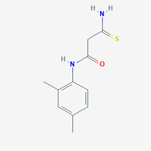 molecular formula C11H14N2OS B2481785 2-carbamothioyl-N-(2,4-dimethylphenyl)acetamide CAS No. 747411-45-6