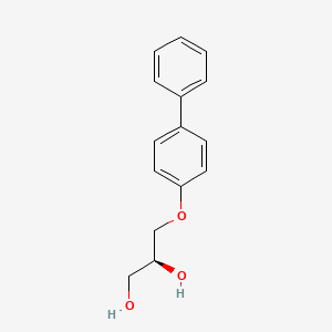 (2S)-3-(4-Phenylphenoxy)propane-1,2-diol