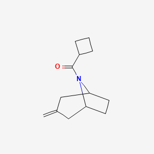 cyclobutyl((1R,5S)-3-methylene-8-azabicyclo[3.2.1]octan-8-yl)methanone