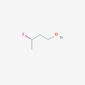 molecular formula C4H9FO B2481933 (3S)-3-Fluorobutan-1-ol CAS No. 1786472-63-6