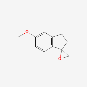 6-Methoxyspiro[1,2-dihydroindene-3,2'-oxirane]
