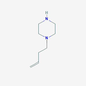 molecular formula C8H16N2 B2482045 1-(But-3-en-1-yl)piperazine CAS No. 82500-01-4