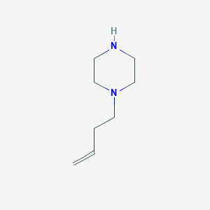 molecular formula C8H16N2 B2482045 1-(But-3-en-1-yl)piperazin CAS No. 82500-01-4