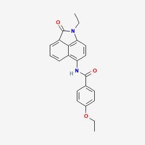 4-ethoxy-N-(1-ethyl-2-oxo-1,2-dihydrobenzo[cd]indol-6-yl)benzamide
