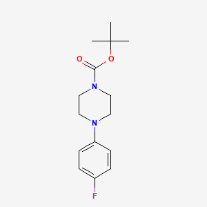 molecular formula C15H21FN2O2 B2482118 tert-Butyl 4-(4-fluorophenyl)piperazine-1-carboxylate CAS No. 141940-39-8