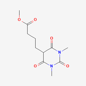 Methyl 4-(1,3-dimethyl-2,4,6-trioxohexahydro-5-pyrimidinyl)butanoate