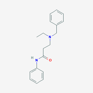 3-[benzyl(ethyl)amino]-N-phenylpropanamide