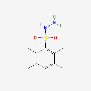 molecular formula C10H16N2O2S B2482221 2,3,5,6-四甲基苯磺酰肼 CAS No. 869947-09-1