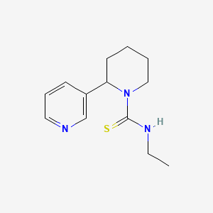 N-ethyl-2-(pyridin-3-yl)piperidine-1-carbothioamide
