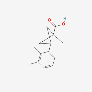 3-(2,3-Dimethylphenyl)bicyclo[1.1.1]pentane-1-carboxylic acid