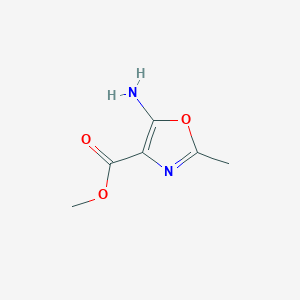 Methyl 5-amino-2-methyl-1,3-oxazole-4-carboxylate
